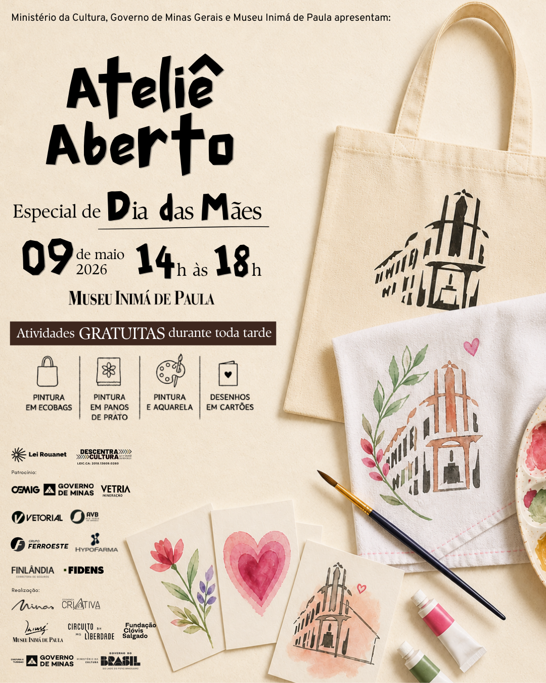 Ateliê Aberto – Dia das Mães